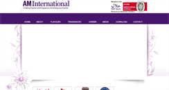 Desktop Screenshot of aminternational.pk